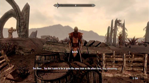 The shrine mentioned by Adril is in fact an Earth Stone located on a small promontory south of the city - Skyrim Dragonborn: Search for information about Miraak - Skyrim Dragonborn: Main story mode - Dragonborn - The Elder Scrolls V: Skyrim - Dragonborn Game Guide