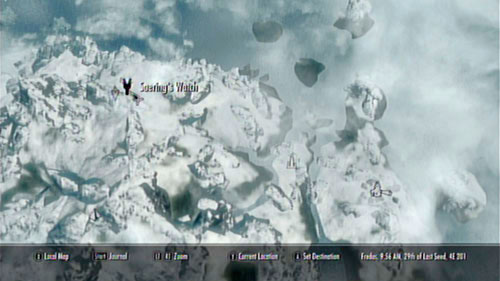 Head out from the Skaal Village and go north-west - you can either head to the Wind Stone and continue onwards in the same direction or follow the shore and swim to the Glacial Cave in the north (and afterwards climb to the top) - Skyrim Dragonborn: Learn Word of Power - Skyrim Dragonborn: Main story mode - The Fate of the Skaal - The Elder Scrolls V: Skyrim - Dragonborn Game Guide