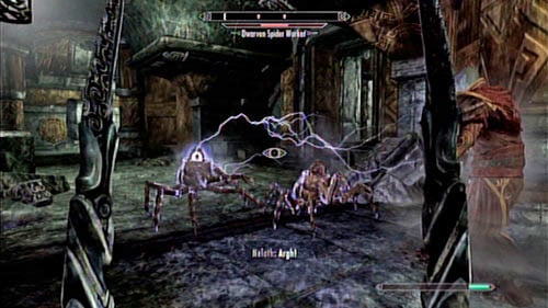 Head to the other side of the room and open the door - Skyrim Dragonborn: Restore the steam supply to the Dwemer reading room - Skyrim Dragonborn: Main story mode - Path of Knowledge - The Elder Scrolls V: Skyrim - Dragonborn Game Guide