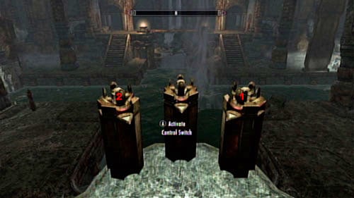 Activate the machine to lower the bridges and launch an attack on the room - Spiders and Spheres will start coming from everywhere - Skyrim Dragonborn: Restore the steam supply to the Dwemer reading room - Skyrim Dragonborn: Main story mode - Path of Knowledge - The Elder Scrolls V: Skyrim - Dragonborn Game Guide