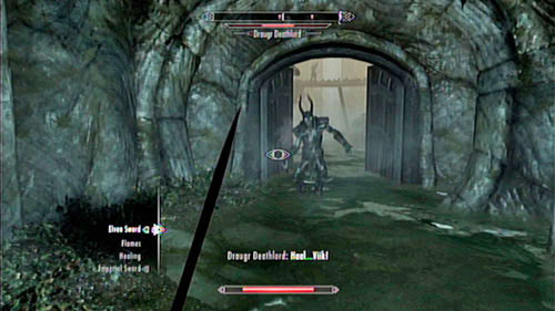 After the fight, head towards the small waterfall - Skyrim Dragonborn: The Final Descent - Skyrim Dragonborn: Side missions - Raven Rock - The Elder Scrolls V: Skyrim - Dragonborn Game Guide