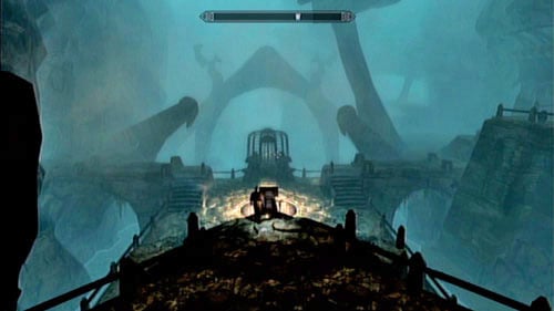 There is a puzzle to be solved in the main chamber - Skyrim Dragonborn: Lost Legacy - Skyrim Dragonborn: Side missions - Skaal Village - The Elder Scrolls V: Skyrim - Dragonborn Game Guide