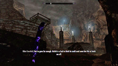 The further path is rather straightforward - more corridors and monsters - Skyrim Dragonborn: Old Friends - Skyrim Dragonborn: Side missions - Tel Mithryn - The Elder Scrolls V: Skyrim - Dragonborn Game Guide