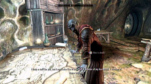 Master Neloth, thankful for solving his problems, will let you join the house of Telvanni, which is a very big distinction - Skyrim Dragonborn: Old Friends - Skyrim Dragonborn: Side missions - Tel Mithryn - The Elder Scrolls V: Skyrim - Dragonborn Game Guide