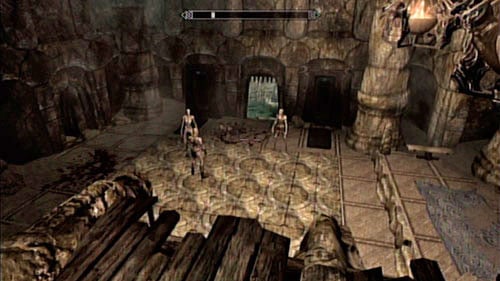 Enter the platform on which Ahzidals Boots of Waterwalking used to stand and head towards the right - Skyrim Dragonborn: Unearthed - Skyrim Dragonborn: Side missions - Kolbjorn Barrow - The Elder Scrolls V: Skyrim - Dragonborn Game Guide