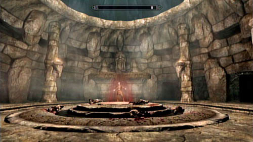 The fight with the Dragon Priest is very difficult - thats why you should use a trick to defeat him - Skyrim Dragonborn: Unearthed - Skyrim Dragonborn: Side missions - Kolbjorn Barrow - The Elder Scrolls V: Skyrim - Dragonborn Game Guide