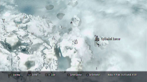 Gyldenhul Barrow can be found east of Skaal Village, on an island - Skyrim Dragonborn: Deathbrand - Skyrim Dragonborn: Side missions - Others - The Elder Scrolls V: Skyrim - Dragonborn Game Guide