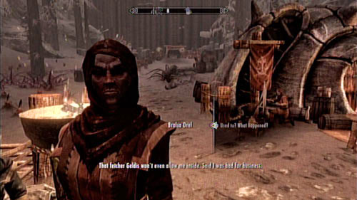 Notice - Skyrim Dragonborn: Convince Geldis Sadri to admit Bralsa Drel to the inn - Skyrim Dragonborn: Other missions - The Elder Scrolls V: Skyrim - Dragonborn Game Guide