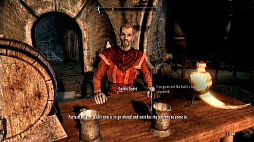 After getting the whole city drunk using Sadris alcohol, you can return to the Retching Netch and tell the bartender of your success - Skyrim Dragonborn: Distribute Sadris Sujamma - Skyrim Dragonborn: Other missions - The Elder Scrolls V: Skyrim - Dragonborn Game Guide