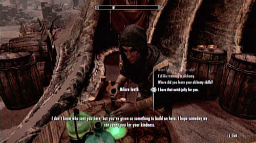 After obtaining five samples of netch jelly, return with them to Milore Ienth and collect your prize - Skyrim Dragonborn: Retrieve netch jelly for Milore Ienth - Skyrim Dragonborn: Other missions - The Elder Scrolls V: Skyrim - Dragonborn Game Guide