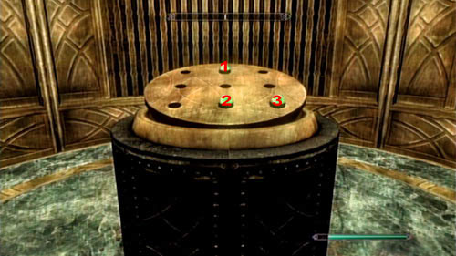 Arrange the resonance gems as shown in the above screenshot - Skyrim Dragonborn: Kagrumez - Skyrim Dragonborn: Unmarked missions - The Elder Scrolls V: Skyrim - Dragonborn Game Guide