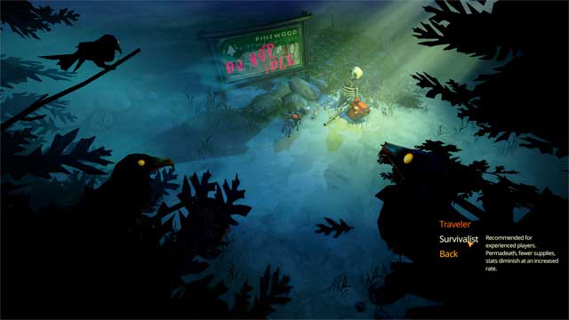 Those are two basic gameplay settings in The Flame in the Flood - Game modes - Basic information - The Flame in the Flood - Game Guide and Walkthrough