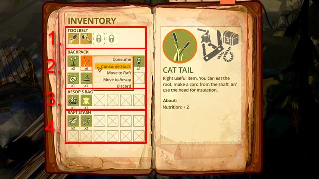 1 - Equipment management - Basic information - The Flame in the Flood - Game Guide and Walkthrough
