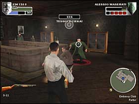 Just after leaving the building, talk to Tom - Its only business | Walkthrough - Walkthrough - The Godfather Game Guide & Walkthrough