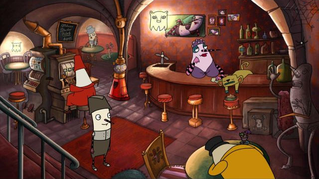 The bar and the proprietress - Part One - Walkthrough - The Inner World - Game Guide and Walkthrough