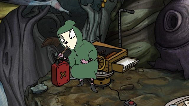 Starting the machine - Part Three - Walkthrough - The Inner World - Game Guide and Walkthrough