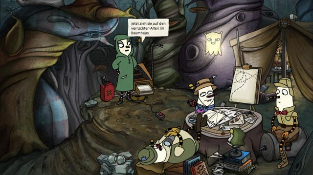 The machine has been aimed - Part Three - Walkthrough - The Inner World - Game Guide and Walkthrough