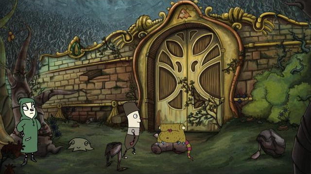 Conversation with the creature - Part Four - Walkthrough - The Inner World - Game Guide and Walkthrough