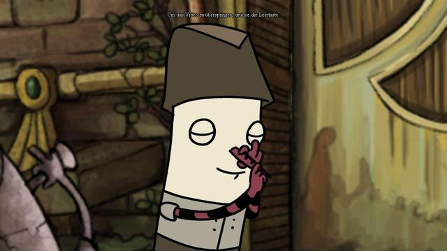 That's how you thumb your nose - Part Four - Walkthrough - The Inner World - Game Guide and Walkthrough