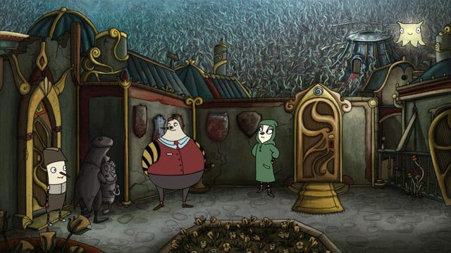 Steve in the yard - Part Four - Walkthrough - The Inner World - Game Guide and Walkthrough