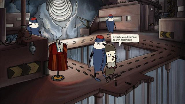 The canary disabled, the trap is set - Part Five - Walkthrough - The Inner World - Game Guide and Walkthrough