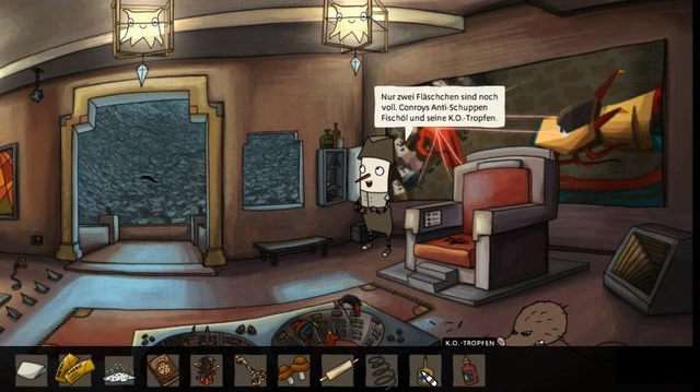 The throne room. - Part Five - Walkthrough - The Inner World - Game Guide and Walkthrough