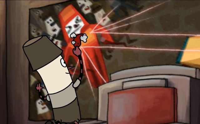 Cleaning of the painting - Part Five - Walkthrough - The Inner World - Game Guide and Walkthrough