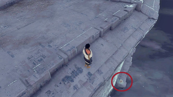 Once you deal with the first group of enemies, the side doors of the tower will release another enemies - Unlock the tower and activate the ice elevator | Walkthrough - Walkthrough - The Last Guardian Game Guide