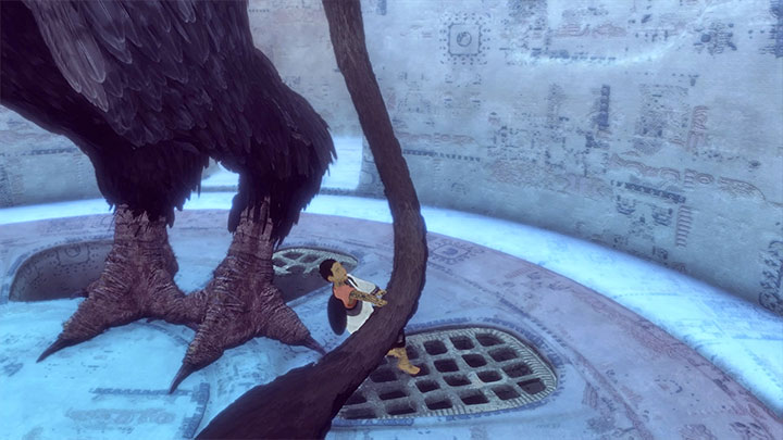 1 - Unlock the tower and activate the ice elevator | Walkthrough - Walkthrough - The Last Guardian Game Guide