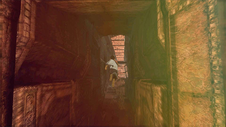 The tunnel to the lever - Defeat the suits of armour and get out of the cage area | Walkthrough - Walkthrough - The Last Guardian Game Guide