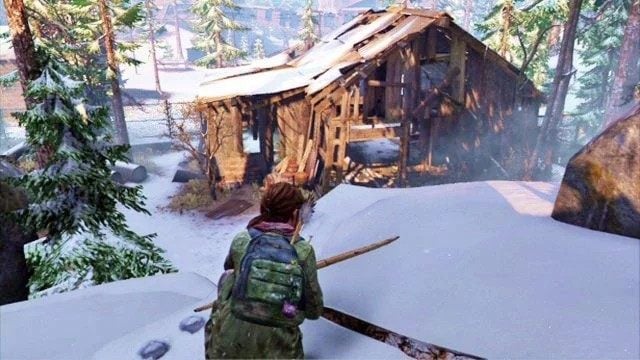 This chapter has two unique features - it takes place in the winter and during most of it you will be controlling Ellie - The Last of Us: List of chapters - Walkthrough - The Last of Us Guide