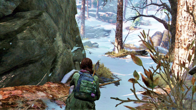 After the chapter starts, toggle crouch and start following the deer that you saw earlier - The Last of Us: The Hunt, Lakeside Resort Walkthrough - Lakeside Resort - The Last of Us Guide