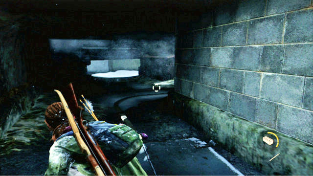 As you walk, the metal footpath will break at some point and you will fall down below - The Last of Us: The Hunt, Lakeside Resort Walkthrough - Lakeside Resort - The Last of Us Guide