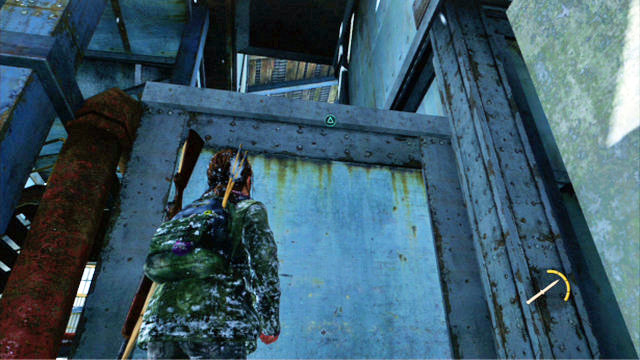 You now need to get to a higher floor and throw down the ladder for your companion to use - The Last of Us: The Hunt, Lakeside Resort Walkthrough - Lakeside Resort - The Last of Us Guide