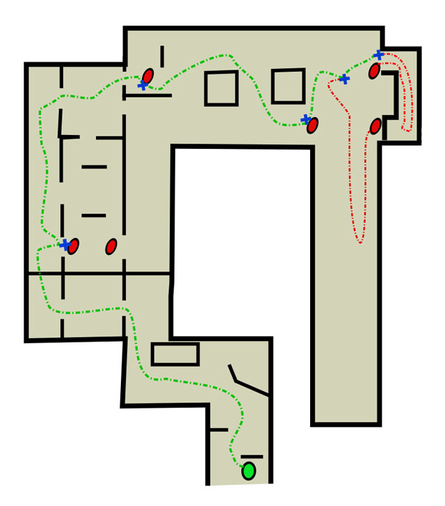 Legend - The Last of Us: The Cargo, The Quarantine Zone Walkthrough, map - The Quarantine Zone - The Last of Us Guide