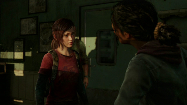 You can now go downstairs and follow the leader - The Last of Us: The Cargo, The Quarantine Zone Walkthrough, map - The Quarantine Zone - The Last of Us Guide