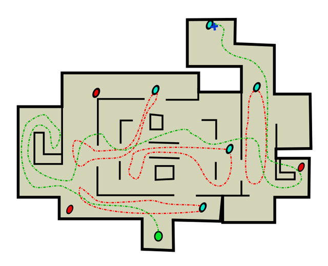 Legend - The Last of Us: Downtown, The Outskirts Walkthrough, map - The Outskirts - The Last of Us Guide