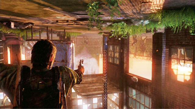 As you keep firing at the enemies, you do not need to worry about the ammo because, the girl will be supplying you with new clips but, you need to remember to reload - The Last of Us: The Woods, Bills Town Walkthrough - Bills Town - The Last of Us Guide
