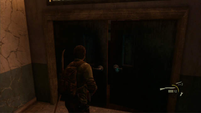 This way, you will clear the area and you will be able to open the door a bit further - The Last of Us: High School Escape, Bills Town Walkthrough, map - Bills Town - The Last of Us Guide