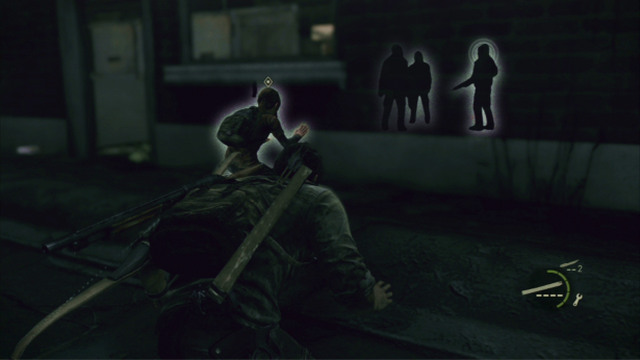 There, you should overhear men talking inside the building - The Last of Us: Alone and Forsaken, Pittsburgh Walkthrough, map - Pittsburgh - The Last of Us Guide