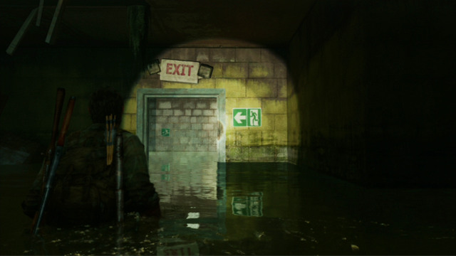 Go straight to the exit to reach a staircase - The Last of Us: Hotel Lobby, Pittsburgh Walkthrough, map - Pittsburgh - The Last of Us Guide