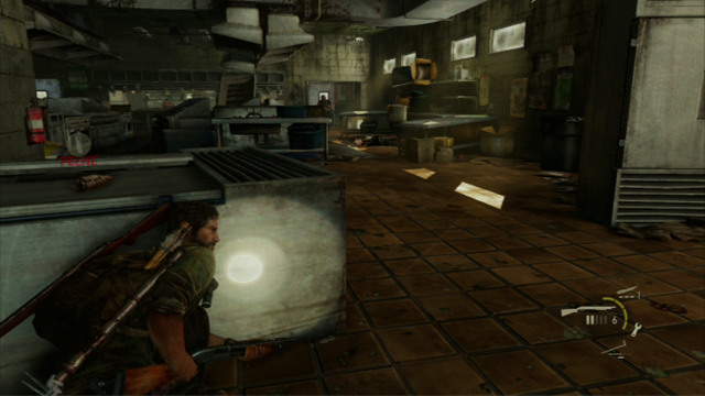 A bit further, there is another fight with bandits waiting for you - The Last of Us: Hotel Lobby, Pittsburgh Walkthrough, map - Pittsburgh - The Last of Us Guide