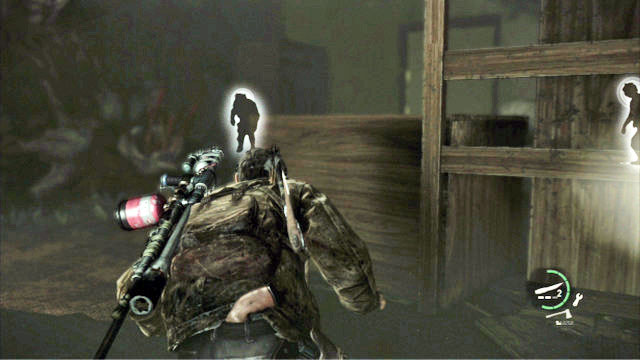 To avoid getting into fight, sneak to the room to the left and turn right at the end - The Last of Us: Go Big Horns! The University Walkthrough - The University - The Last of Us Guide