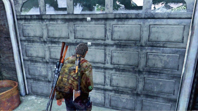 Once you cut back to Joel, climb up the stairs and leave the building - The Last of Us: Cabin Resort, Lakeside Resort Walkthrough - Lakeside Resort - The Last of Us Guide