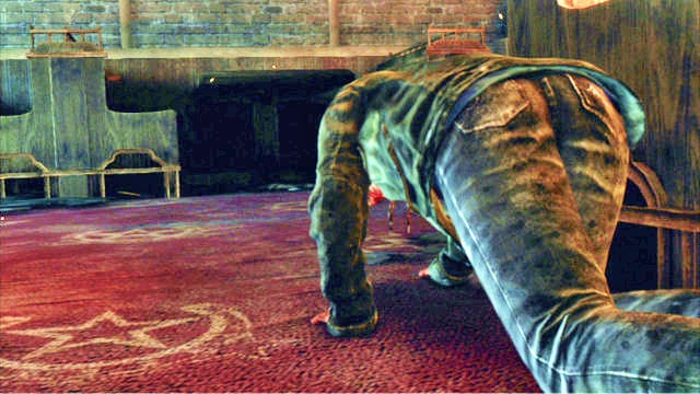 Past the door, you will cut back to Ellie again - The Last of Us: Cabin Resort, Lakeside Resort Walkthrough - Lakeside Resort - The Last of Us Guide