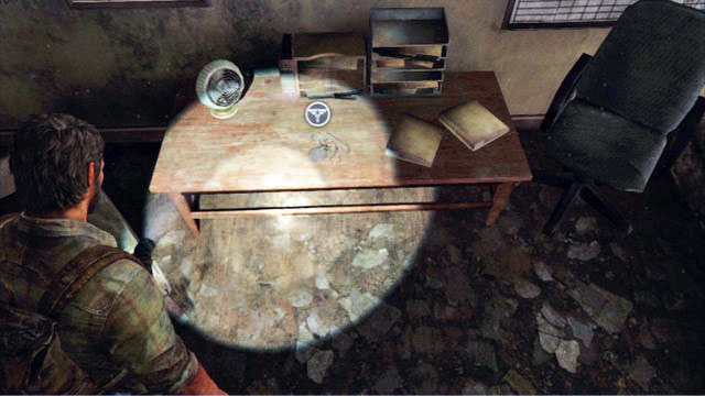 The first pendant is on the table in the bedroom - The Last of Us: The Quarantine Zone, Artifacts and pendants - Artifacts and pendants - The Last of Us Guide