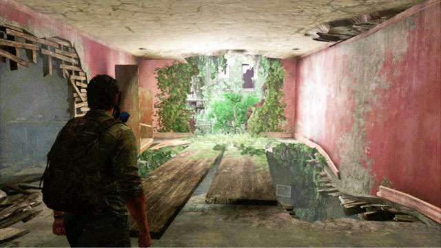 After the first encounter with the infected, climb to the higher floor and open the door to the left - The Last of Us: The Quarantine Zone, Artifacts and pendants - Artifacts and pendants - The Last of Us Guide