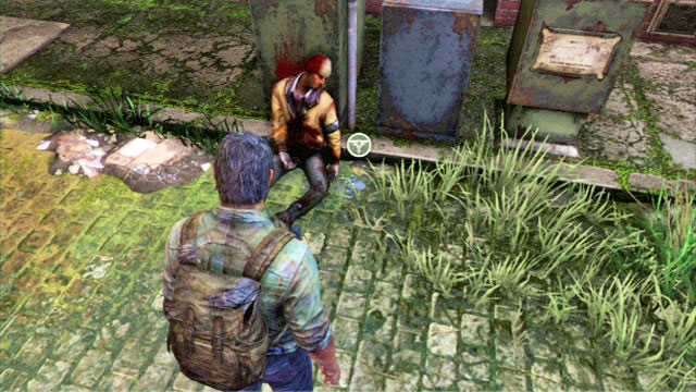 Right after you meet Ellie for the first time, run ahead and search through the nearby corpse - The Last of Us: The Quarantine Zone, Artifacts and pendants - Artifacts and pendants - The Last of Us Guide