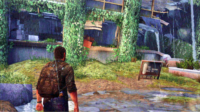 After you climb up to the highway, Tess will point to the Capitol; turn right - you will reach a big building - The Last of Us: The Outskirts, Artifacts and pendants - Artifacts and pendants - The Last of Us Guide