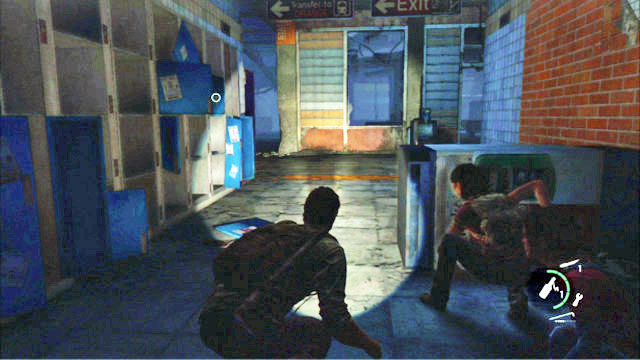 After you go down to the very bottom of the building, you will reach a place occupied by large numbers of the clickers - The Last of Us: The Outskirts, Artifacts and pendants - Artifacts and pendants - The Last of Us Guide